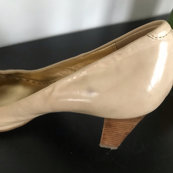 Coach Shoes Coach Nude Patent Leather Pumps Size 7 Poshmark